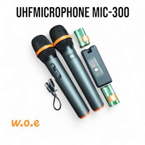 JBL UHFMICROPHONE MIC-300W/RECEIVER